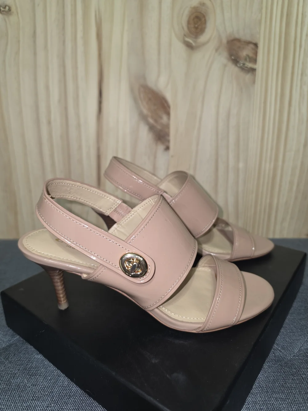 Coach Nude Pink Heels